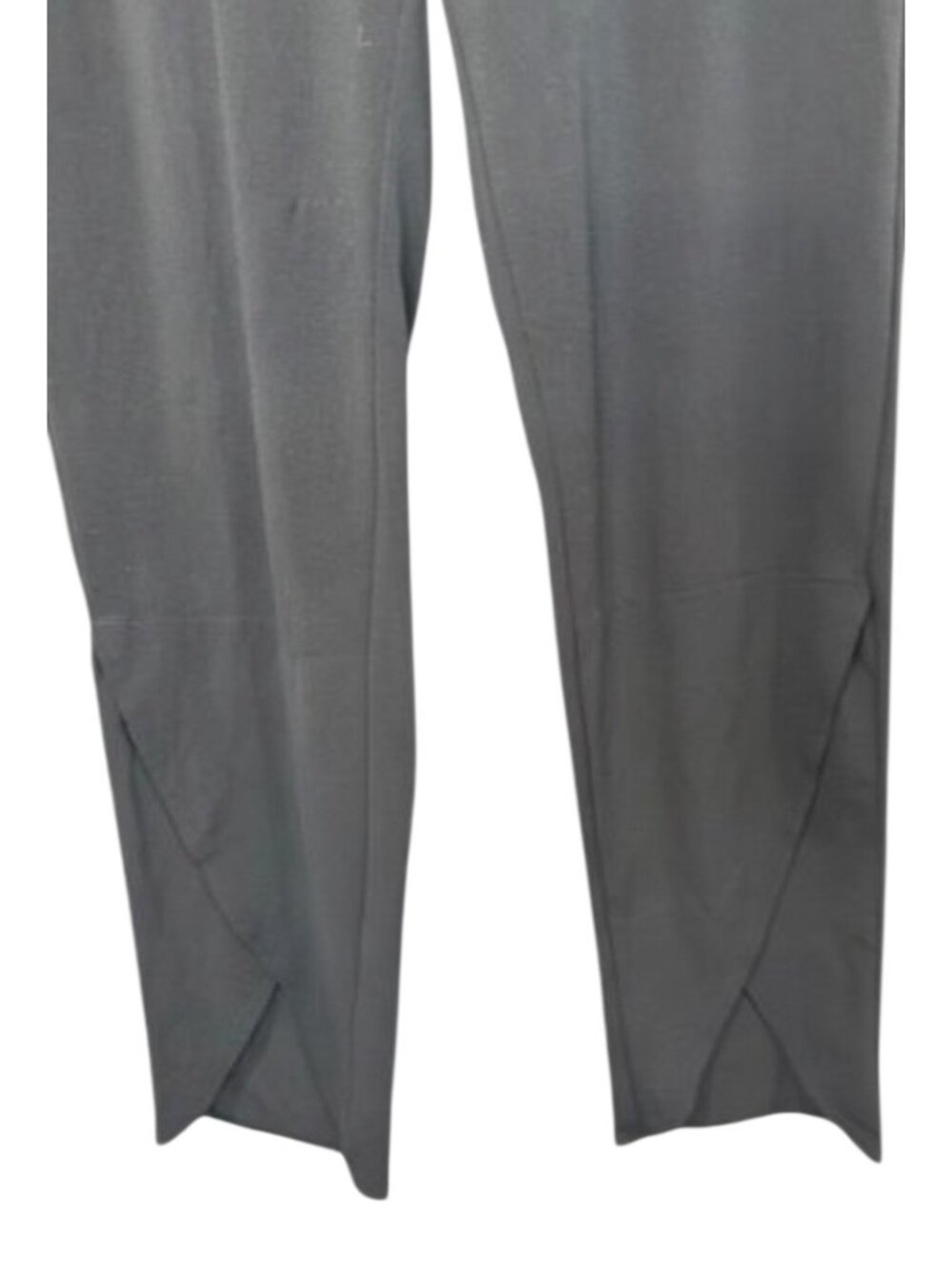 ✨ CHICO’S Black Tulip Front Hem Pull-On Pants 0 US 4 6 Small Stretch Travel 🖤 - Picture 3 of 6
